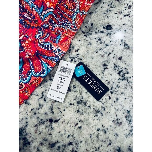 Sunsets Curve Women's Cora Underwire Bikini Top Swimsuit, Samba - Picture 5 of 5